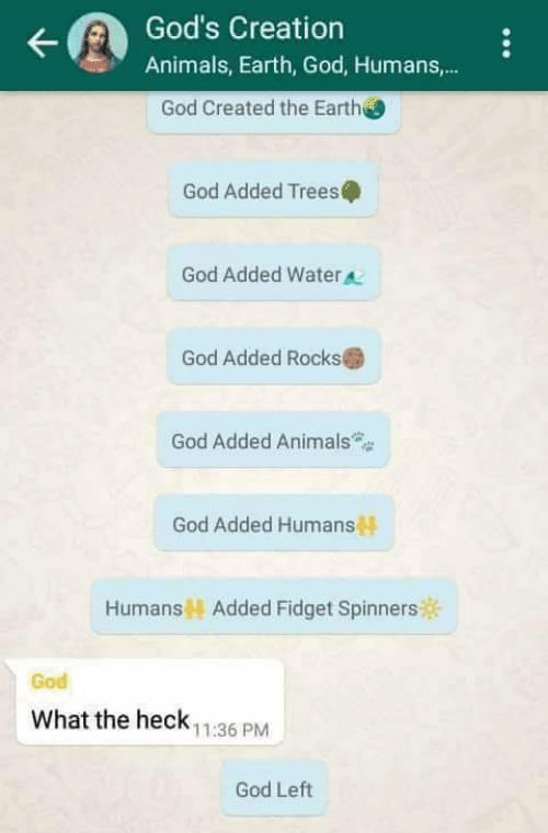 Image result for god whatsapp